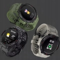 Smartwatch męski Z22 - zegarek militarny z możliwością prowadzeniem rozmów (Czarny)