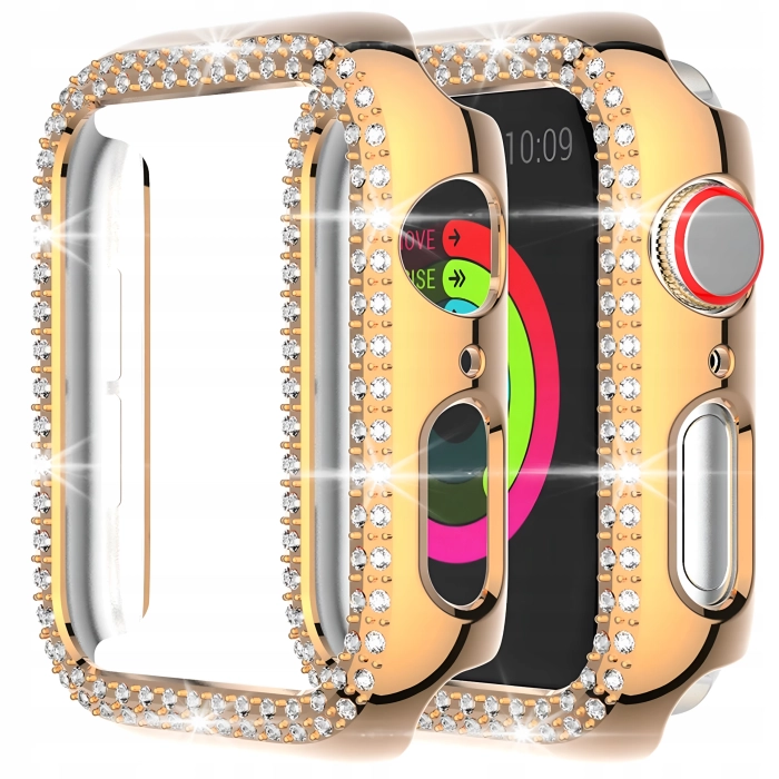 Etui do Apple Watch 4/5/6/SE 44mm - Odporny case (Złote)