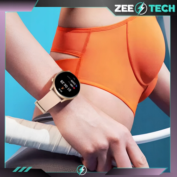 Smartwatch zegarek damski rozmowy język polski sport smart watch 2 paski + szkło