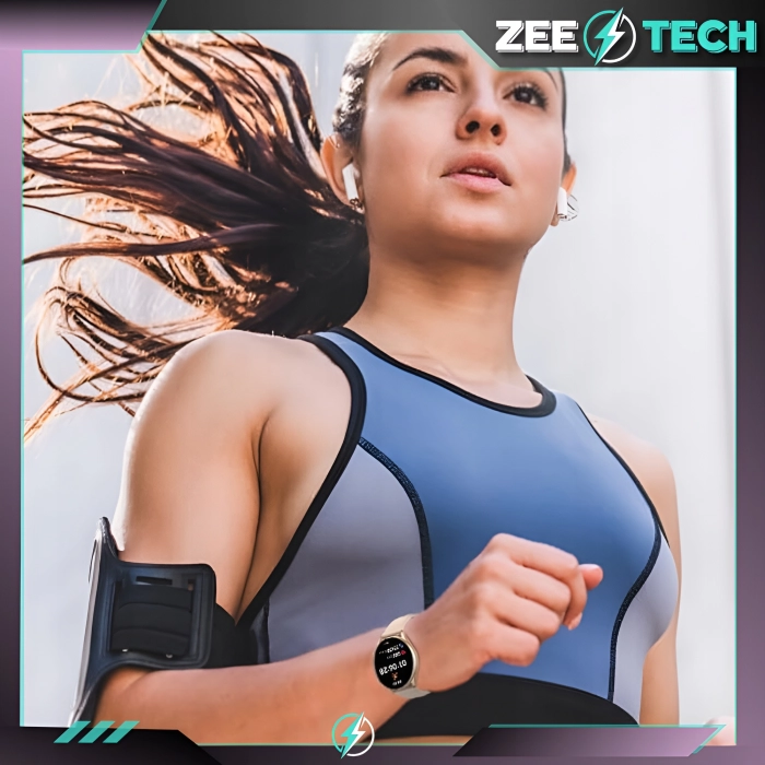 Smartwatch zegarek damski rozmowy język polski sport smart watch 2 paski + szkło