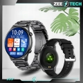Smartwatch zegarek męski rozmowy język polski sport smart watch 2 paski + szkło