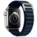 Pasek materiałowy do Apple Watch 1/2/3/4/5/6/7/8/9/SE 38mm 40mm 41mm (Granatowy)