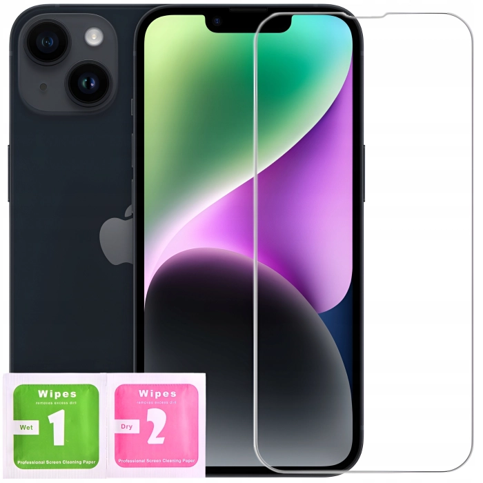 Szkło hartowane do iPhone 13, 13 PRO, 14, 14 PRO - Mocna szybka 9H