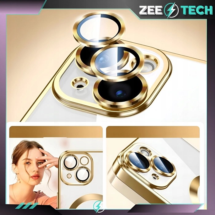 Etui do iPhone 13/14 - odporny case Magsafe (Złote)