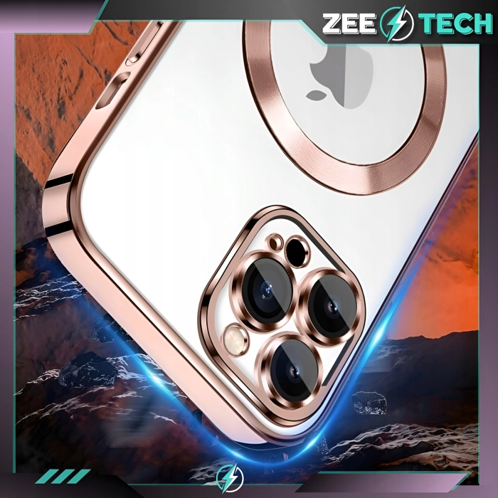 Etui do iPhone 14 Pro - odporny case Magsafe (Różowe)