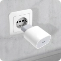 Szybka ładowarka sieciowa USB-C 20W do iPhone 11 12 13 14 15 Pro Max (Biała)