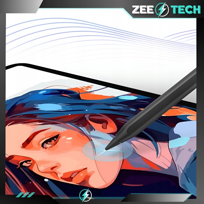 Rysik uniwersalny do tabletu, telefonu, ekranu + 4 końcówki (Różowy)