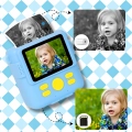 Aparat natychmiastowy fotograficzny dla dzieci z drukarką + Karta 32 GB (Różowy)
