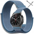 Pasek materiałowy, nylonowy do smartwatcha uniwersalny 20mm (Niebieski)