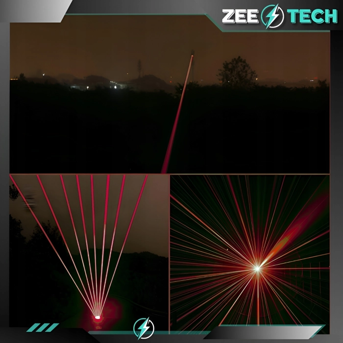 Wskaźnik laserowy Czerwony - Laser USB, Pointer, duży zasięg