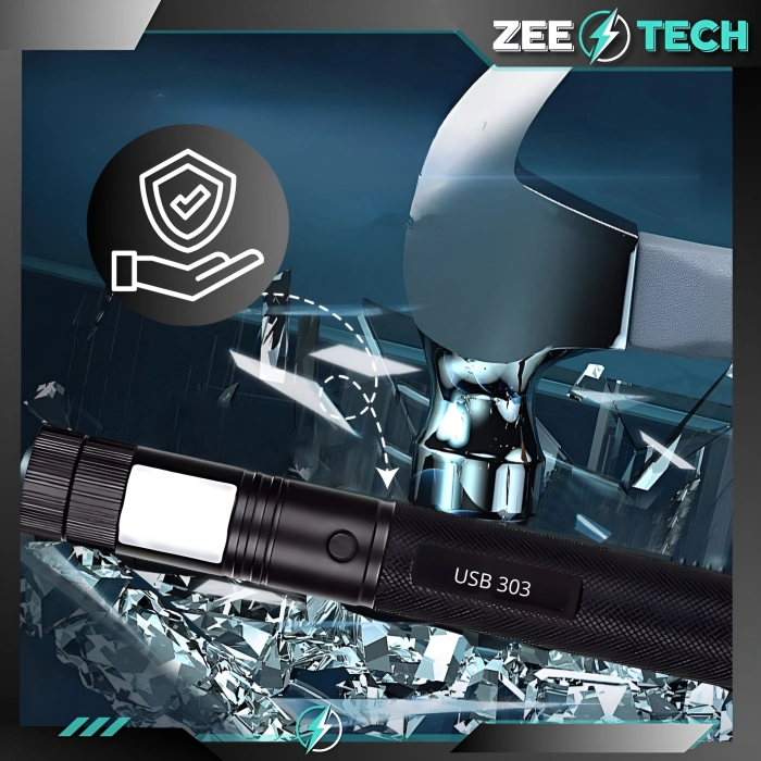 Wskaźnik laserowy Czerwony - Laser USB, Pointer, duży zasięg