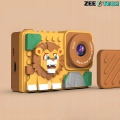 Aparat fotograficzny cyfrowy dla dzieci 40 mpx - Puzzle Lew + Karta 32 GB