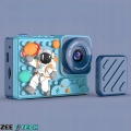 Aparat fotograficzny cyfrowy dla dzieci 40 mpx - Puzzle Astronauta + Karta 32 GB