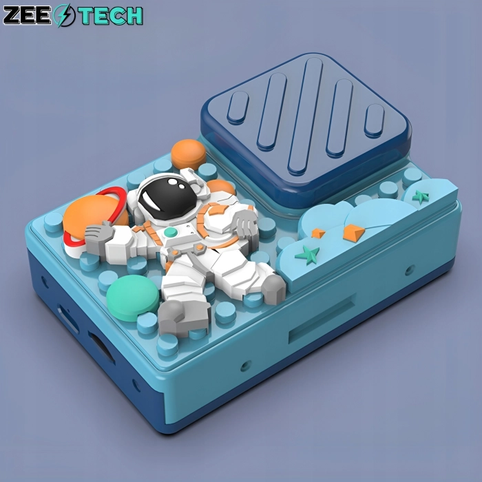 Aparat fotograficzny cyfrowy dla dzieci 40 mpx - Puzzle Astronauta + Karta 32 GB