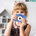 Aparat fotograficzny cyfrowy dla dzieci 40 mpx - Dinozaur + Karta 32 GB (Zielony)