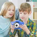 Aparat fotograficzny cyfrowy dla dzieci 40 mpx - Dinozaur + Karta 32 GB (Zielony)