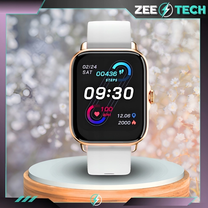 Smartwatch damski Z15 - zegarek z pomiarem EKG i pulsu oraz prowadzeniem rozmów (Różowy)