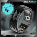 Smart ring Z12 - inteligentny pierścionek z pomiarem tętna i ciśnienia (Smartring Czarny #8)