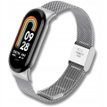 Pasek do Xiaomi Mi Band 8/9 - Bransoleta (Srebrny)