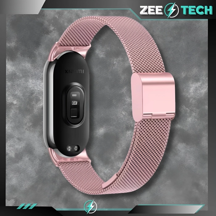 Pasek do Xiaomi Mi Band 8/9 - Bransoleta (Różowy)