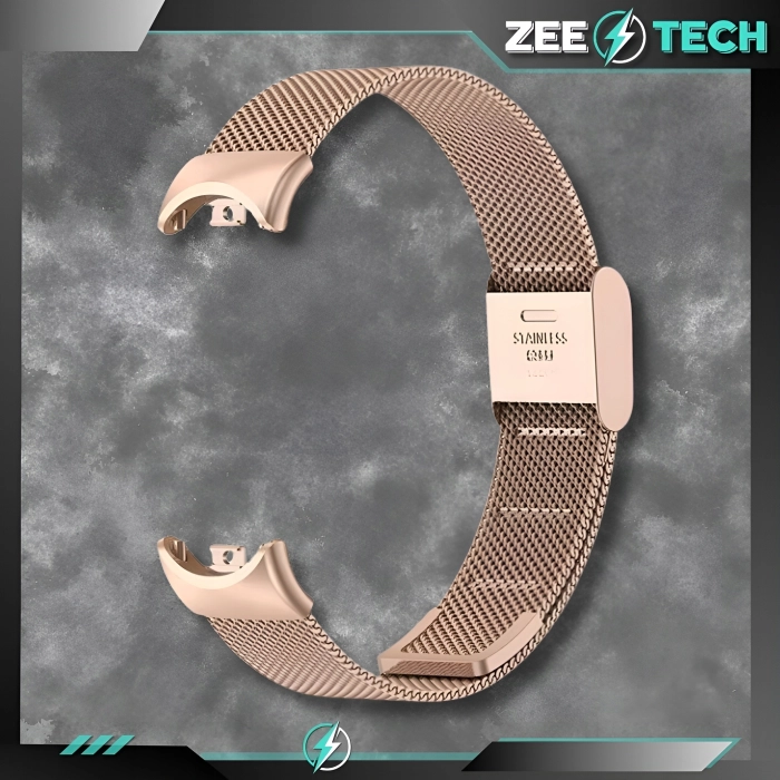 Pasek do Xiaomi Mi Band 8/9 - Bransoleta (Różowe złoto)