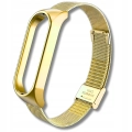Pasek do Xiaomi Mi Band 3/4/5/6 - Bransoleta (Złoty)