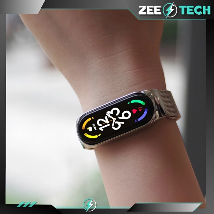 Pasek do Xiaomi Mi Band 3/4/5/6 - Bransoleta (Różowe złoto)