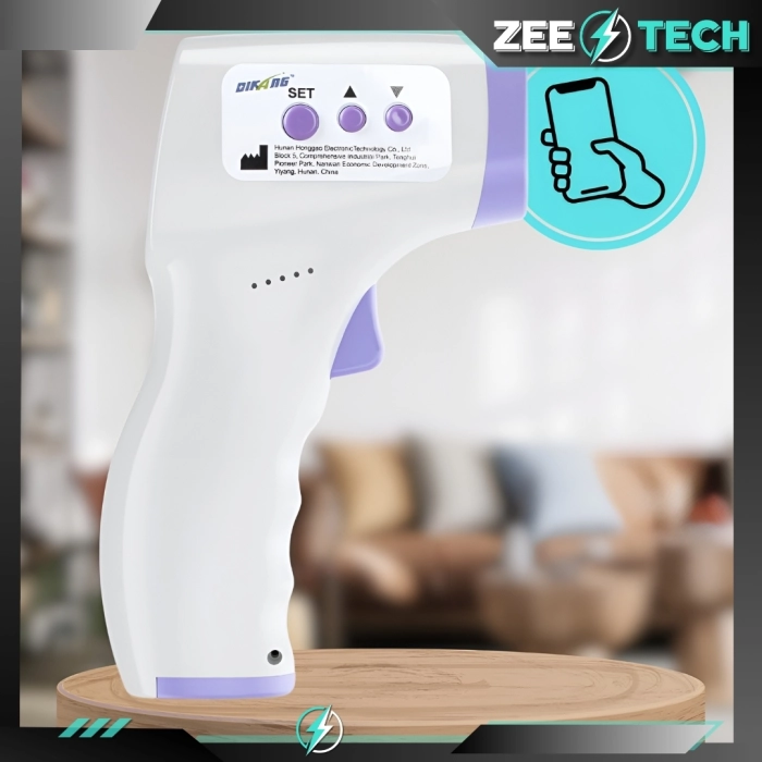 Termometr bezdotykowy do ciała na podczerwień - elektroniczny, medyczny