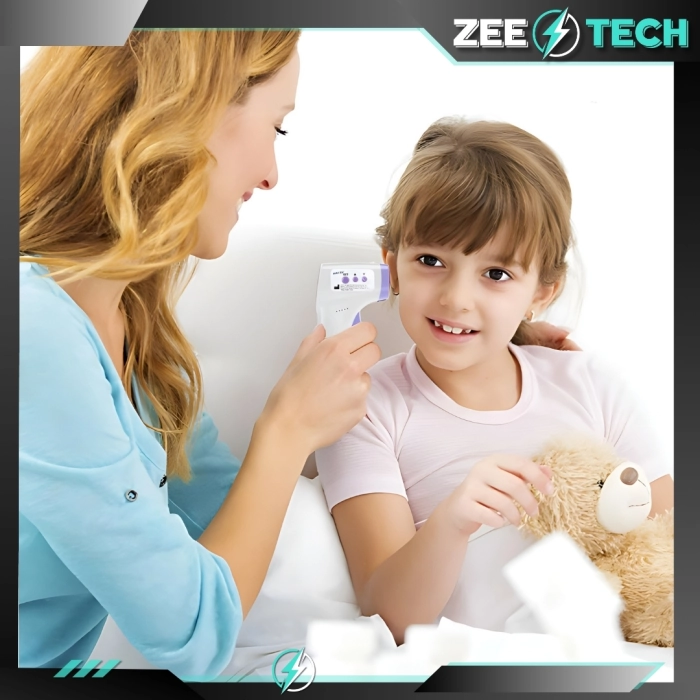 Termometr bezdotykowy do ciała na podczerwień - elektroniczny, medyczny