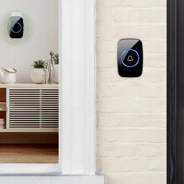 Bezprzewodowy dzwonek do drzwi, furtki i bramy – wodoodporny, duży zasięg do 300 m