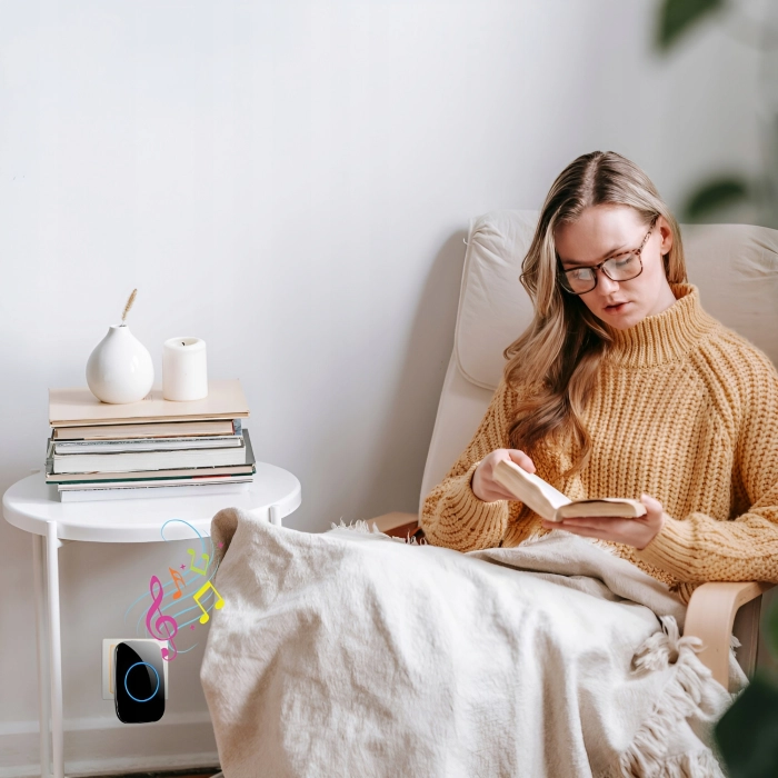 Bezprzewodowy dzwonek do drzwi, furtki i bramy – wodoodporny, duży zasięg do 300 m