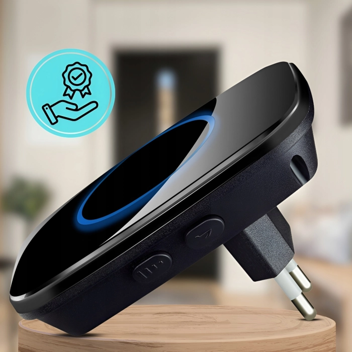 Bezprzewodowy dzwonek do drzwi, furtki i bramy – wodoodporny, duży zasięg do 300 m