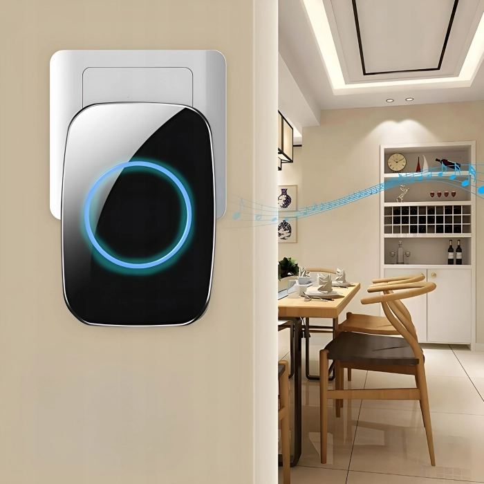 Bezprzewodowy dzwonek do drzwi, furtki i bramy – wodoodporny, duży zasięg do 300 m