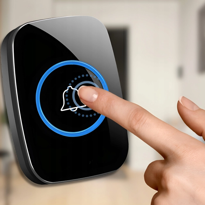 Bezprzewodowy dzwonek do drzwi, furtki i bramy – wodoodporny, duży zasięg do 300 m