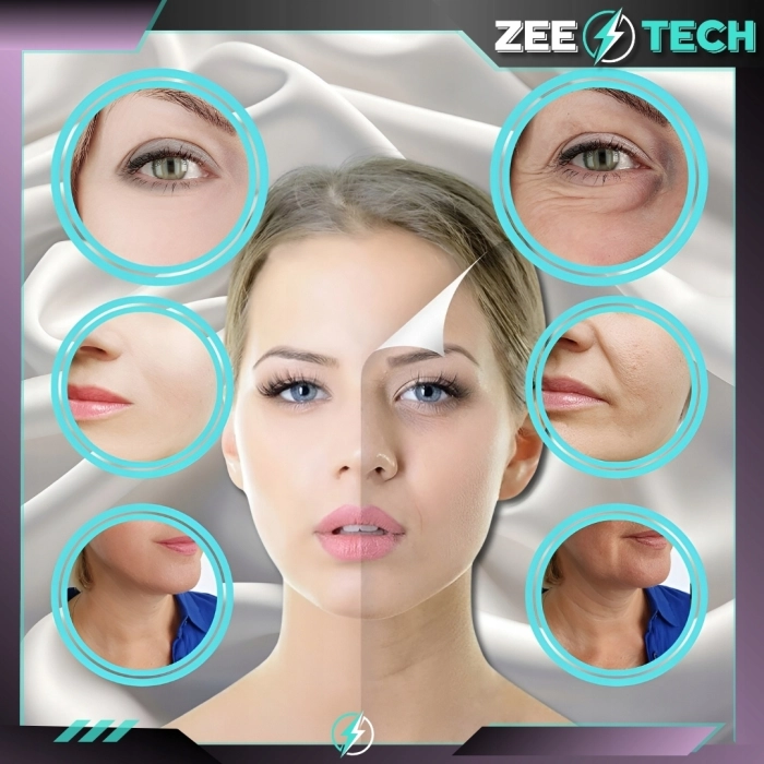 Masażer do twarzy i szyi 5w1 – EMS, mezoterapia bezigłowa, liftingujący, wibracyjny, ujędrniający, urządzenie soniczne