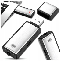 Mini dyktafon szpiegowski 16GB – pendrive, podsłuch, detektor głosu, pluskwa