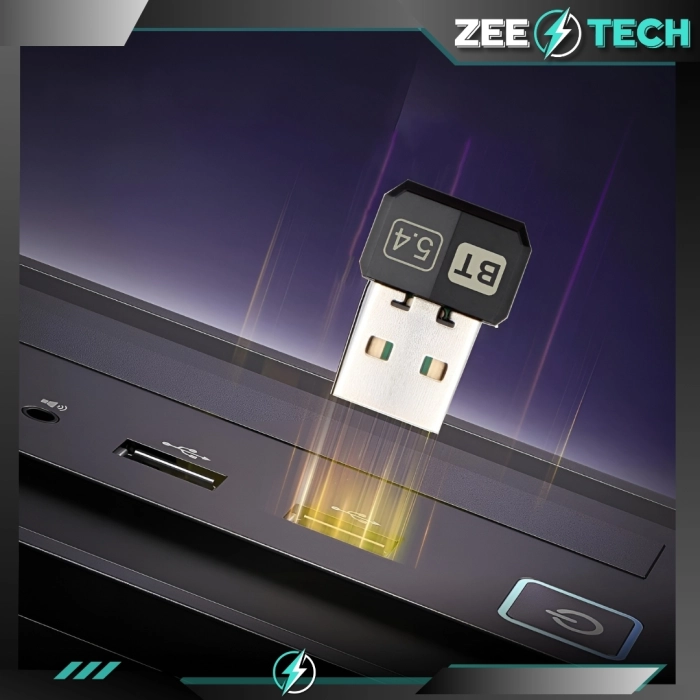 Adapter Bluetooth 5.4 USB do komputera i telewizora – nadajnik i odbiornik, karta bezprzewodowa