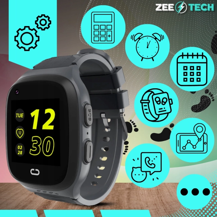 Smartwatch dla dzieci ZLT31 – zegarek-telefon z GPS, kamerą i wideorozmowami (Niebieski)