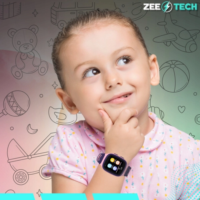 Smartwatch dla dzieci ZLT31 – zegarek-telefon z GPS, kamerą i wideorozmowami (Różowy)