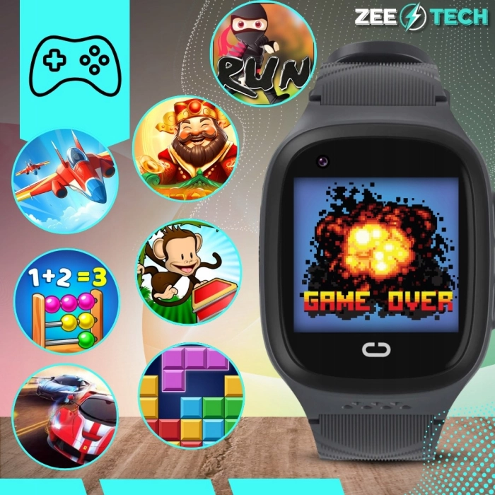 Smartwatch dla dzieci ZLT31 – zegarek-telefon z GPS, kamerą i wideorozmowami (Różowy)