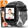 Smartwatch dla dzieci ZDF65 – zegarek-telefon z GPS, kamerą, WhatsApp i wideorozmowami (Czarny)
