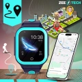 Smartwatch dla dzieci ZDF65 – zegarek-telefon z GPS, kamerą, WhatsApp i wideorozmowami (Różowy)
