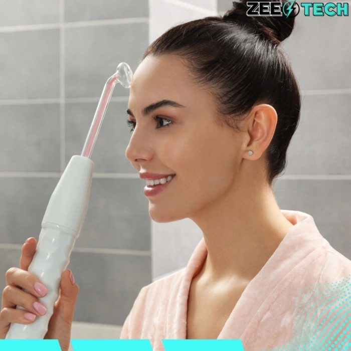 Darsonval Derma Wand 10W – 4 Elektrody – Pielęgnacja Twarzy, Skóry i Włosów