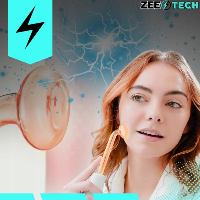 Darsonval Derma Wand 10W – 4 Elektrody – Pielęgnacja Twarzy, Skóry i Włosów