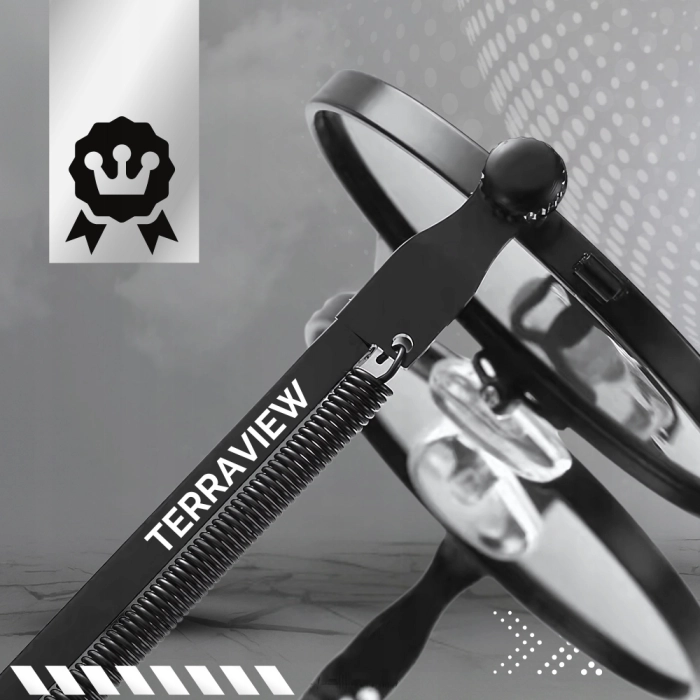 Okulary przeciwsłoneczne męskie Terraview lenonki z polaryzacją UV400 + Etui (Niebieskie)