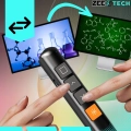 Wskaźnik laserowy do prezentacji USB – czerwony pilot prezenter na baterie