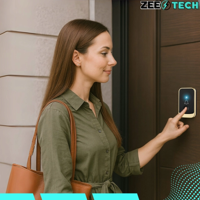 Bezprzewodowy dzwonek do drzwi, furtki i bramy – wodoodporny, zasięg 150 m