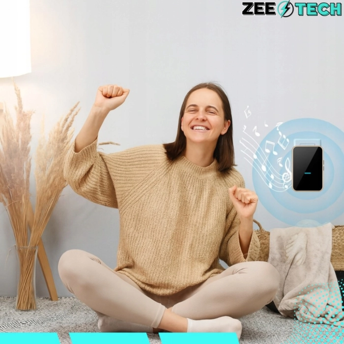 Bezprzewodowy dzwonek do drzwi, furtki i bramy – wodoodporny, zasięg 150 m