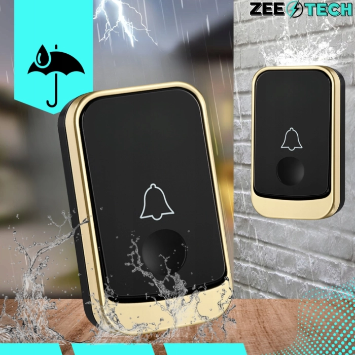 Bezprzewodowy dzwonek do drzwi, furtki i bramy – wodoodporny, zasięg 150 m