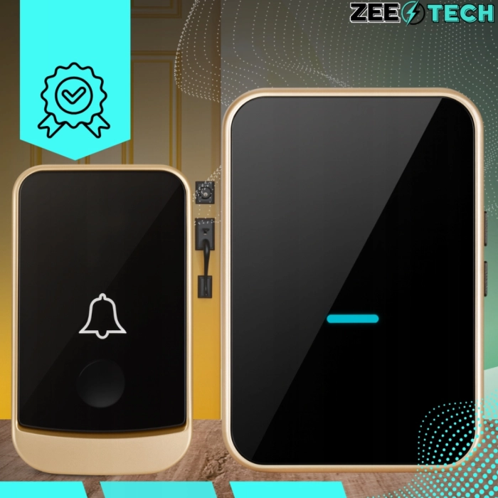 Bezprzewodowy dzwonek do drzwi, furtki i bramy – wodoodporny, zasięg 150 m